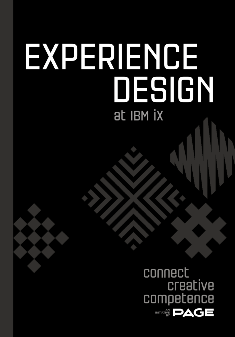 Produkt: Connect Booklet »Experience Design at IBM iX«