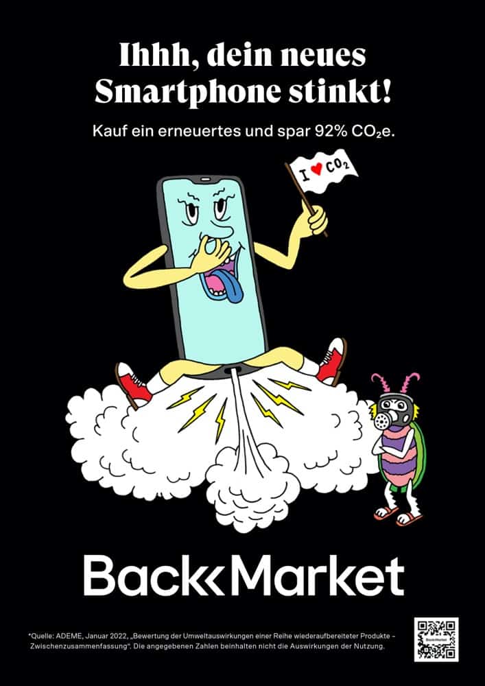 Illustrierte Kampagne BackMarket