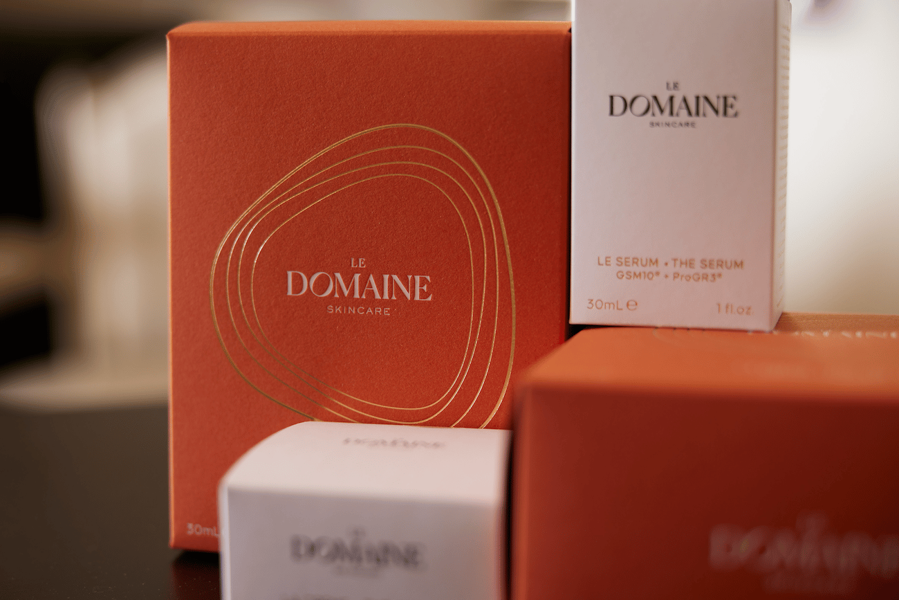 Sustainable FSC-Packaging of Le Domain