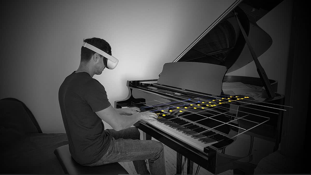 Dominik Hackl am Piano
