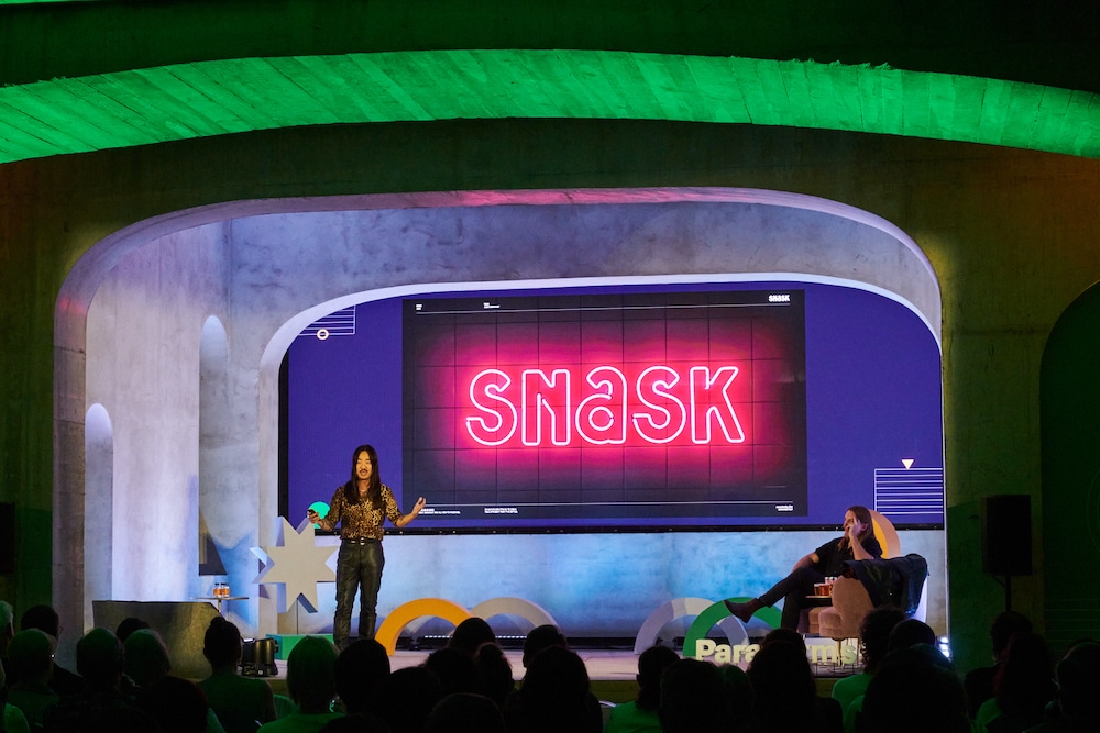 Snask on at stage at Paradigms 2022