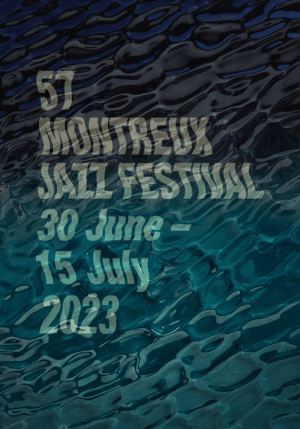 Montreux Jazz Festival 2023 Plakatdesign von SupaKitch/Guillaume Grando