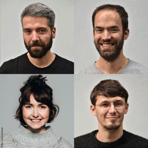Porträtbild der Teammitglieder von studio_upstruct
