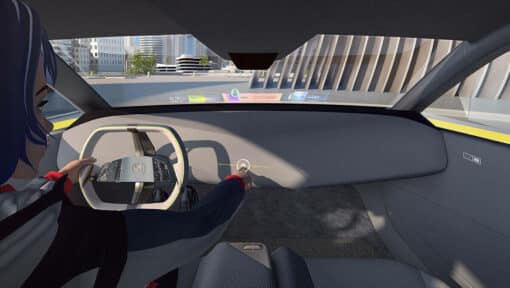 BMW i Vision Dee: So ein Ambiente würde man eher vom Apple-Auto erwarten.