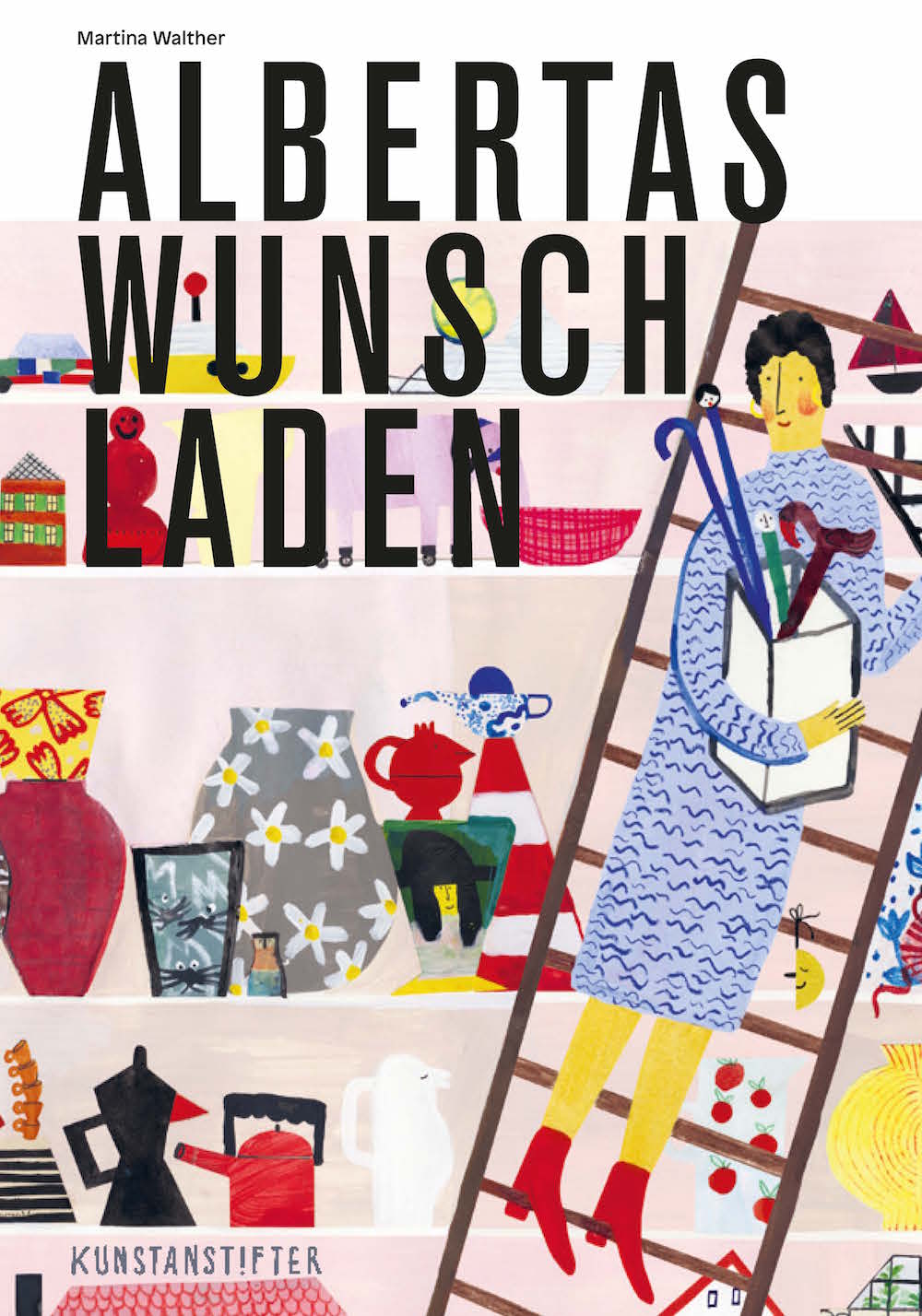 Illustriertes Bilderbuch »Albertas Wunschladen«: Buchcover