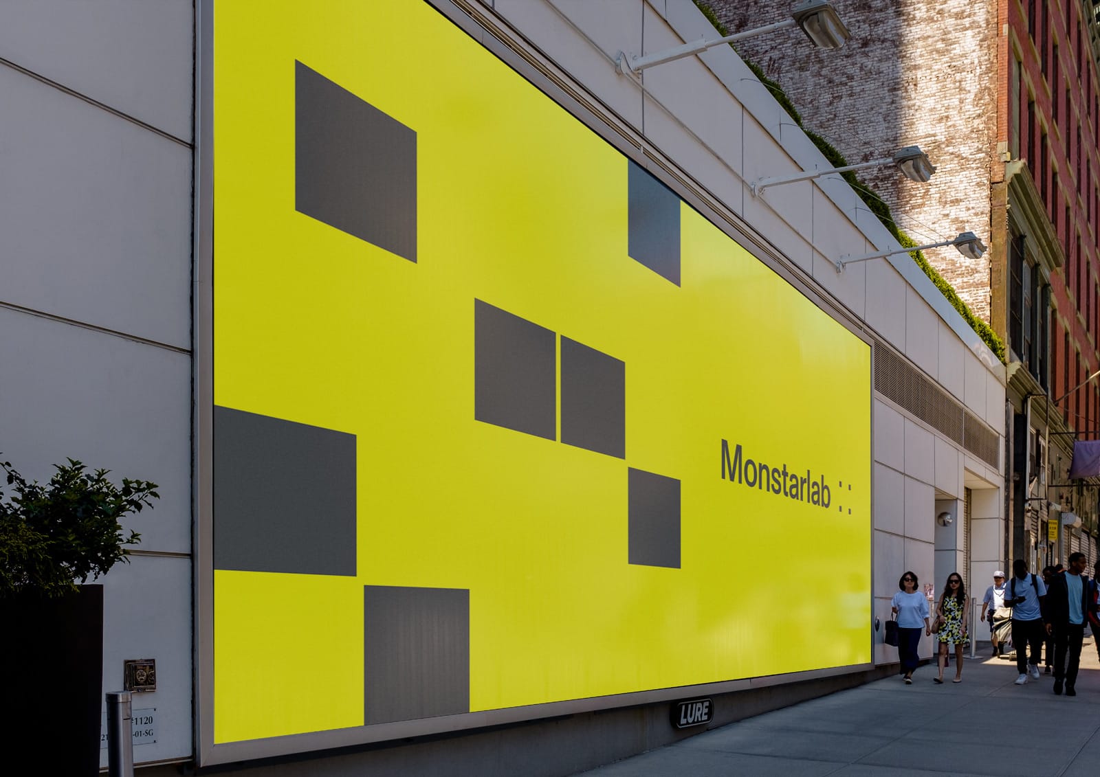 Branddesign: Monsterlab Billboard