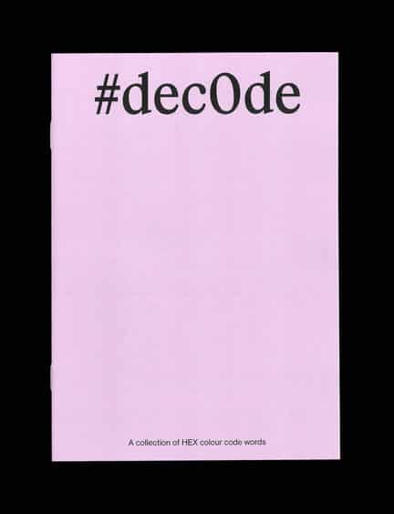#decode ist ein heller rosa ton