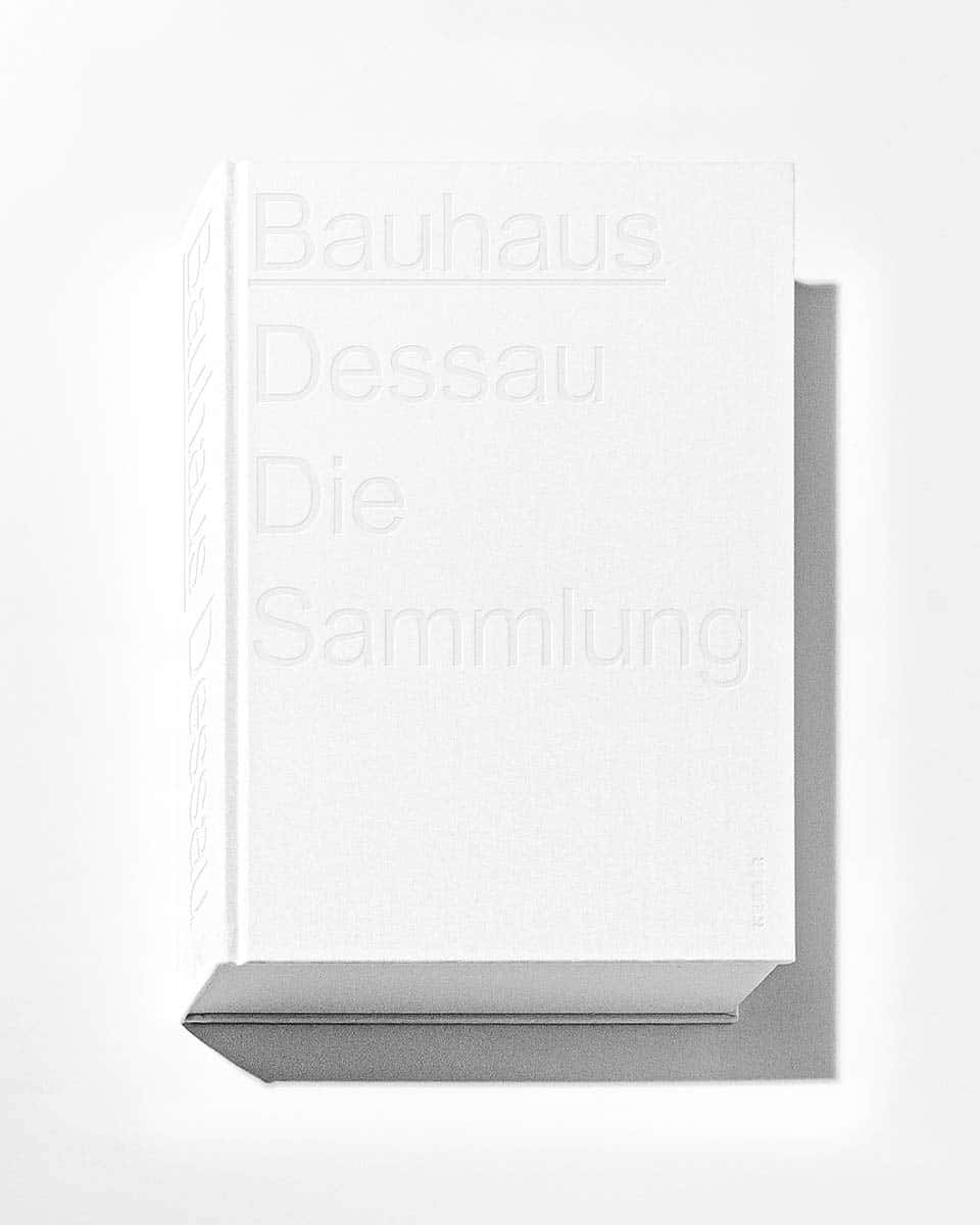 Das Buchcover eines Kataloges für das Bauhausarchiv Dessau