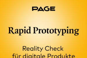 Webinar Rapid Prototyping – Reality Check für digitale Produkte