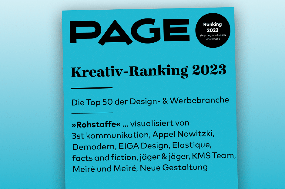 Das sind die 50 kreativsten deutschen Agenturen und Designbüros 2023