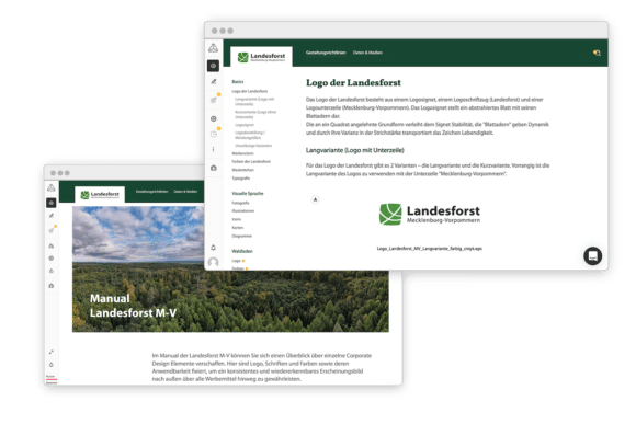 Umfangreicher Corporate-Neuanstrich Für Landesforst MV › PAGE Online