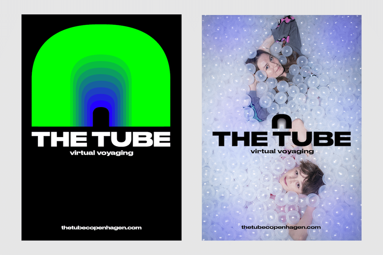 The-Tube-Wort-Bildmarke auf Posterdesign von Studio Thonik