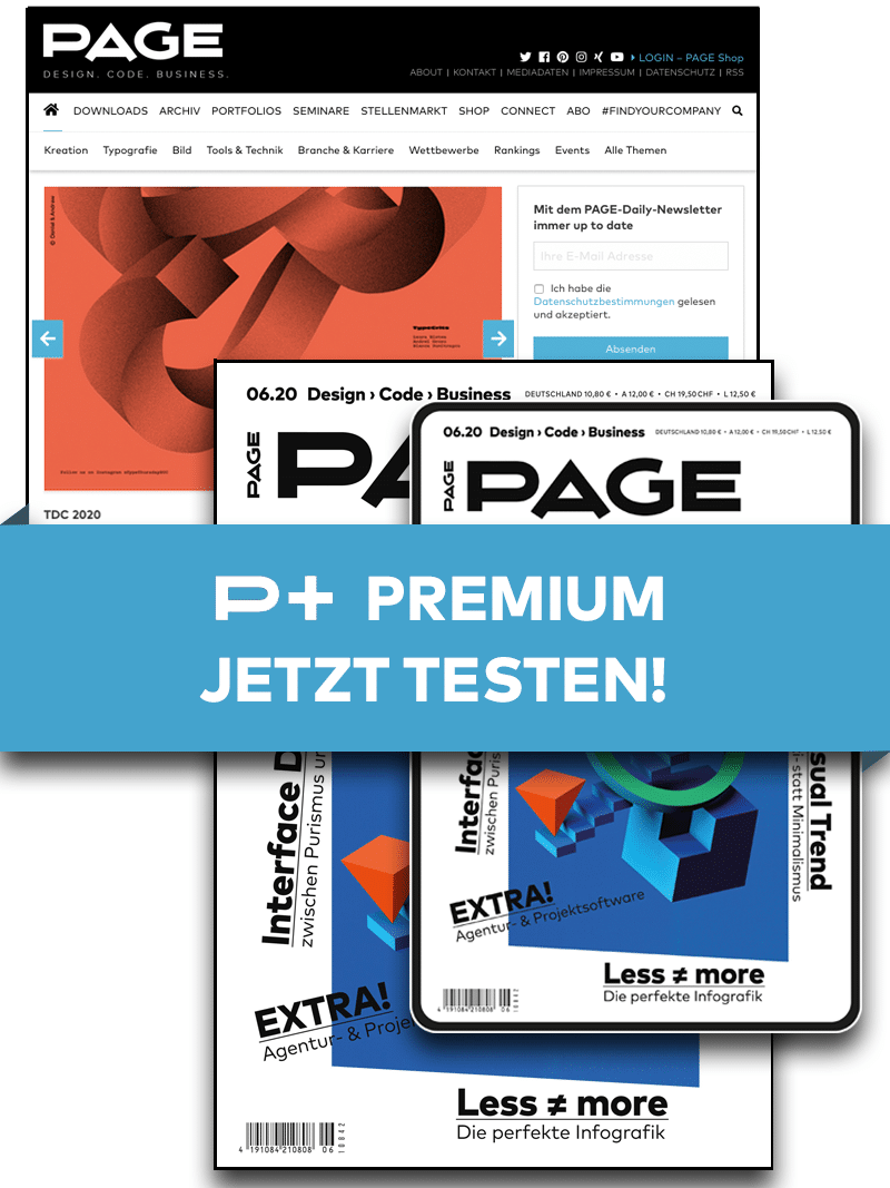 Produkt: PAGE+ Premium – 3 Monate testen!