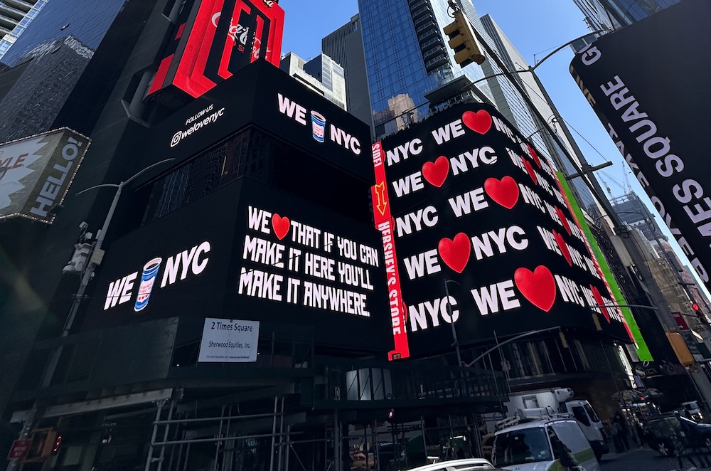 Agentur Founders gestaltet Rebranding für NewY York. Aus dem ikonischen I love New York wird ein We 