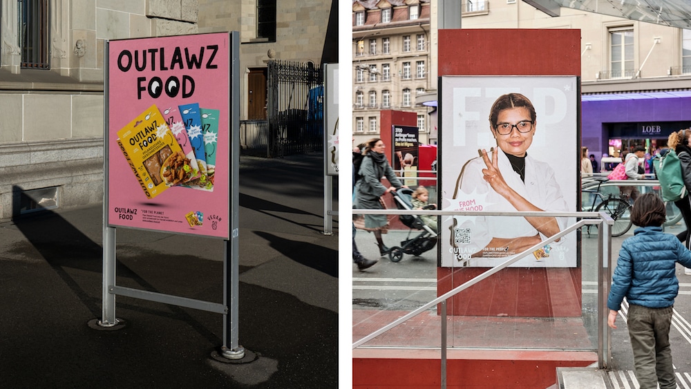 Outlawz Redesign: Plakatkampagne im städtischen Raum