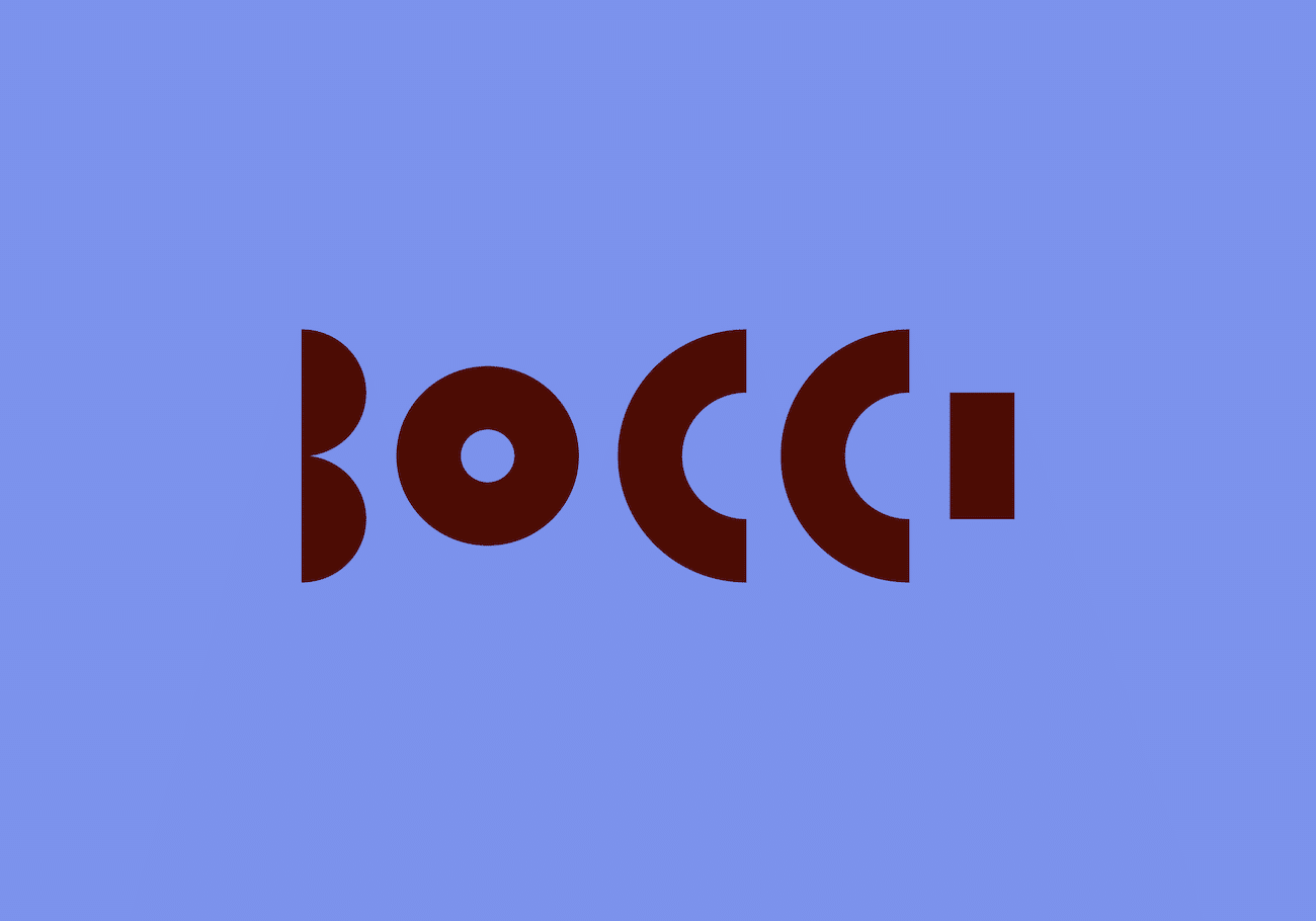 Bocci-Wortmarke 2023 von Studio Frith