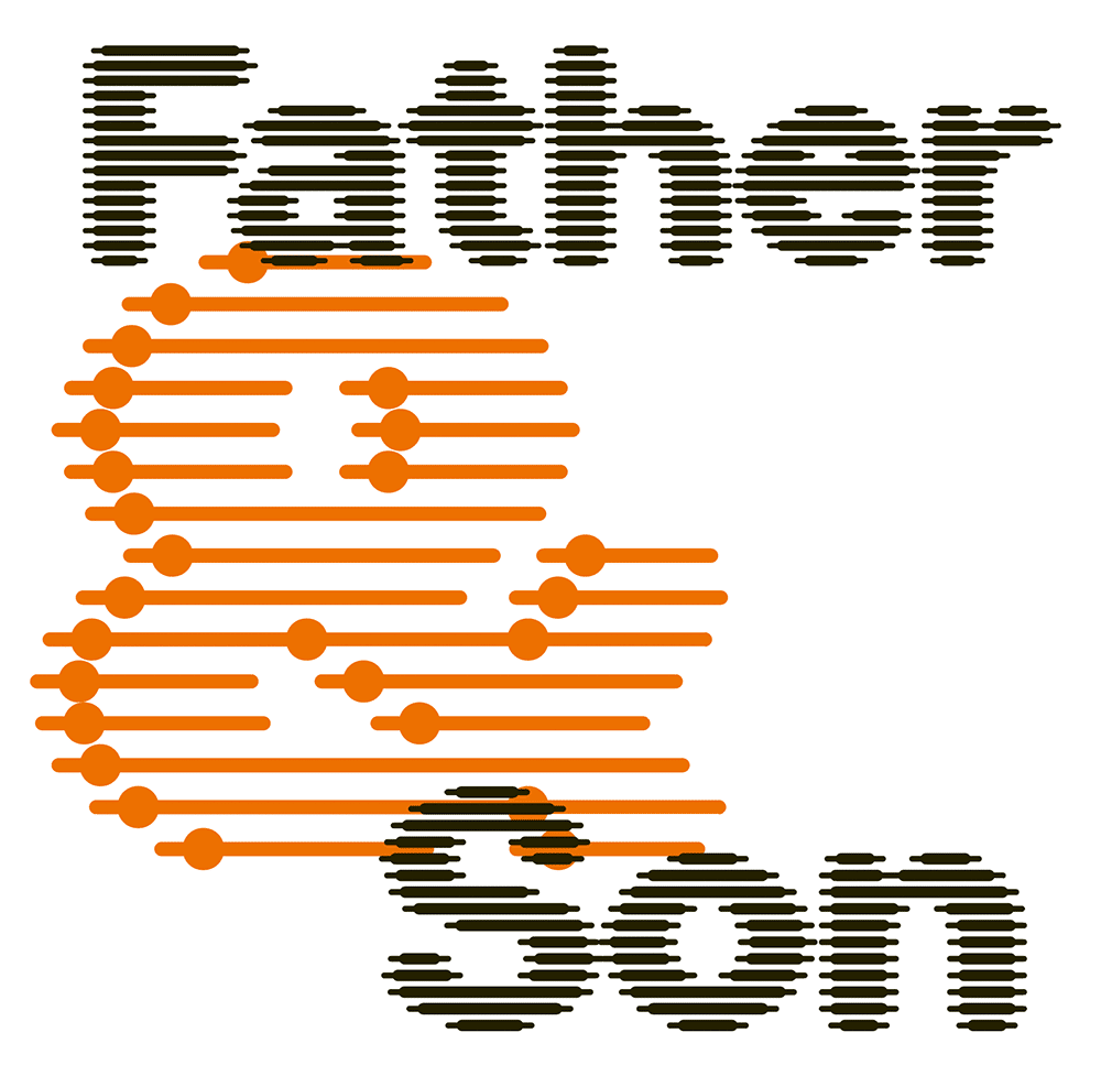 Variable Font »Neue Television«: Father & Son