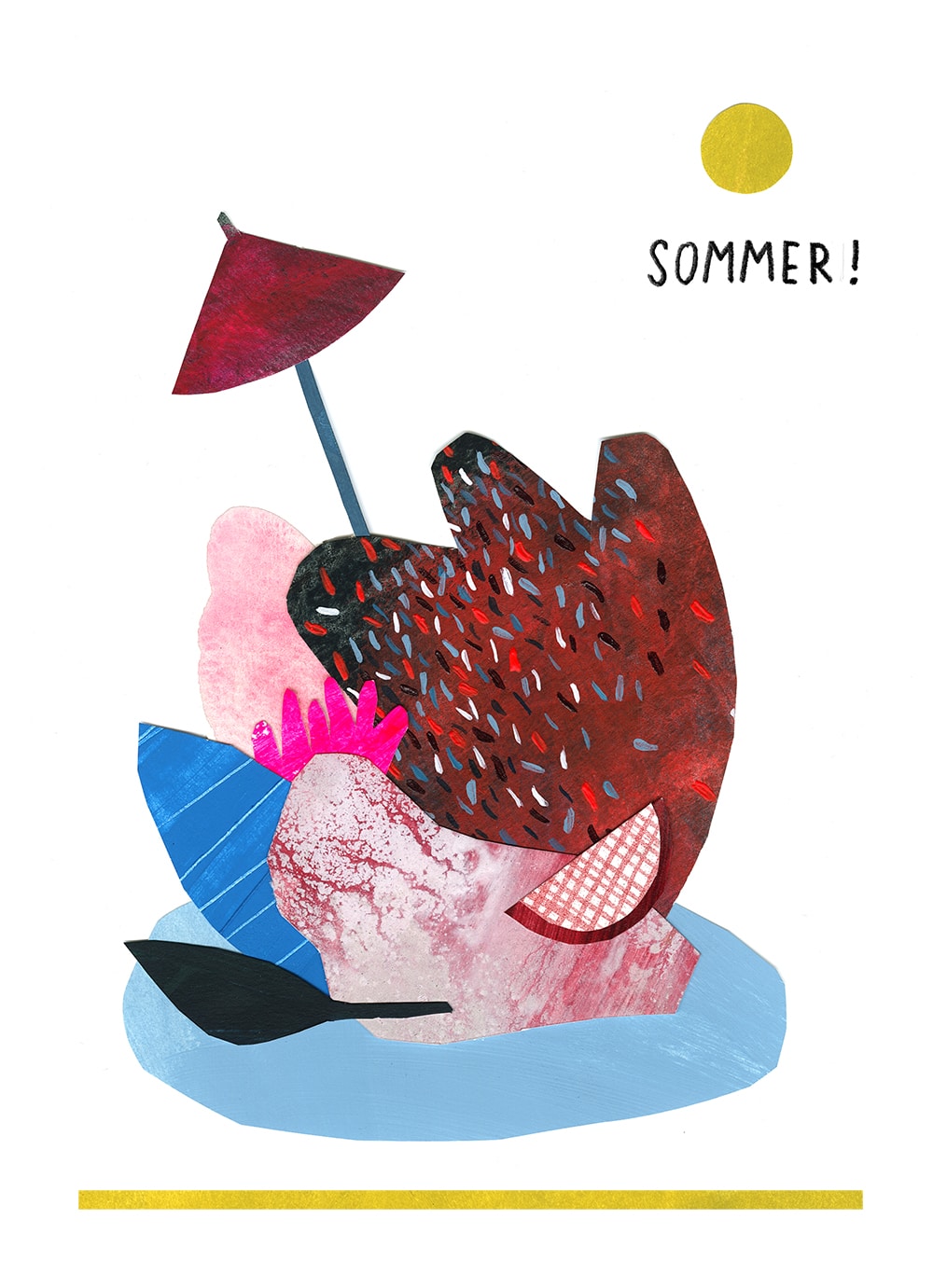Lena Hällmayer Postkarte »Sommer«