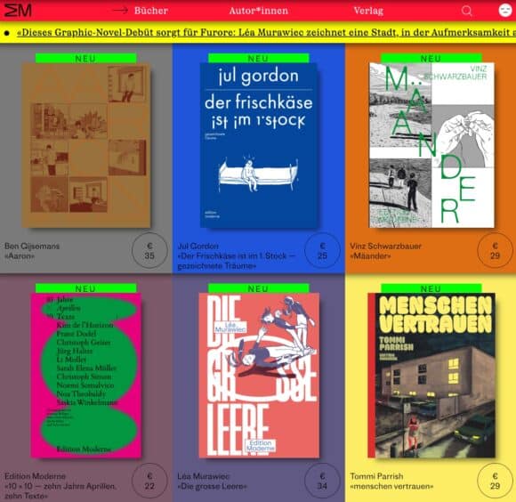 Edition Moderne braucht Hilfe! › PAGE online