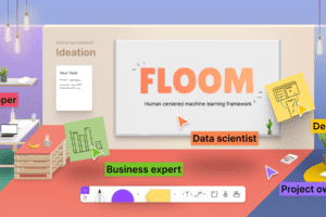 Interface of Floom in Figma