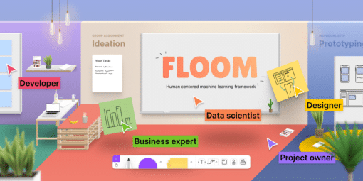 Interface of Floom in Figma