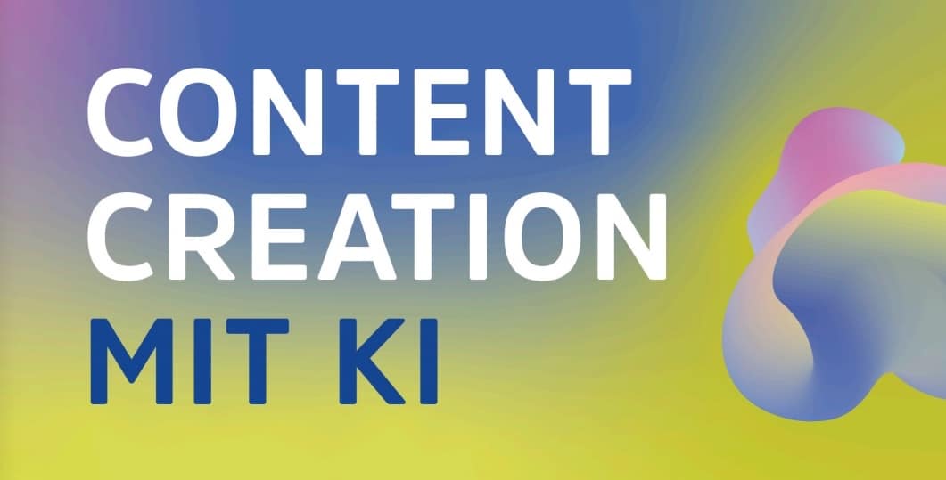 Ausschnitt vom Ratgeber-Titelblatt Content Creation mit KI
