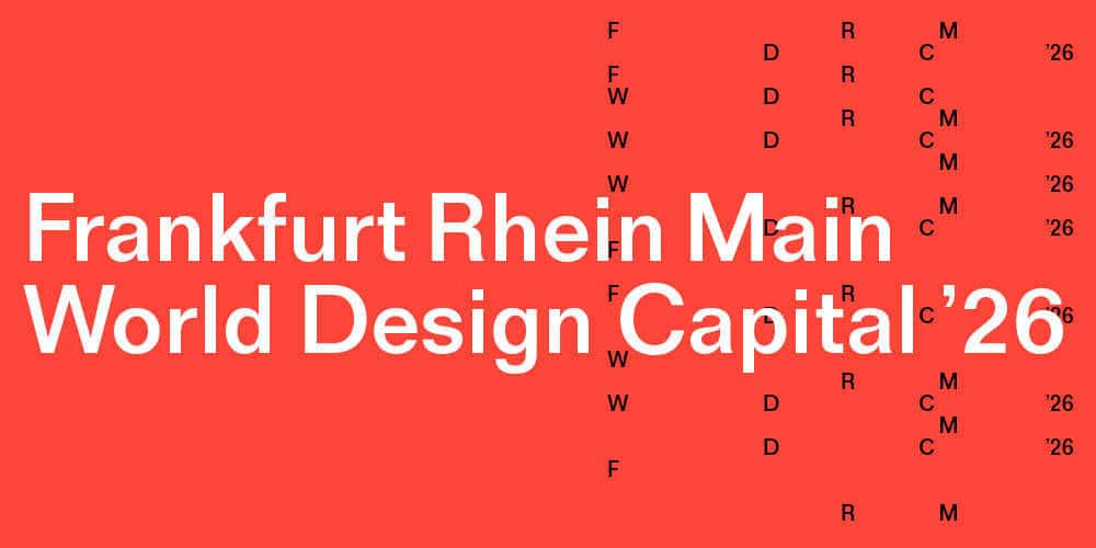 Frankfurt RheinMain World Design Capital '26 Key Visual
