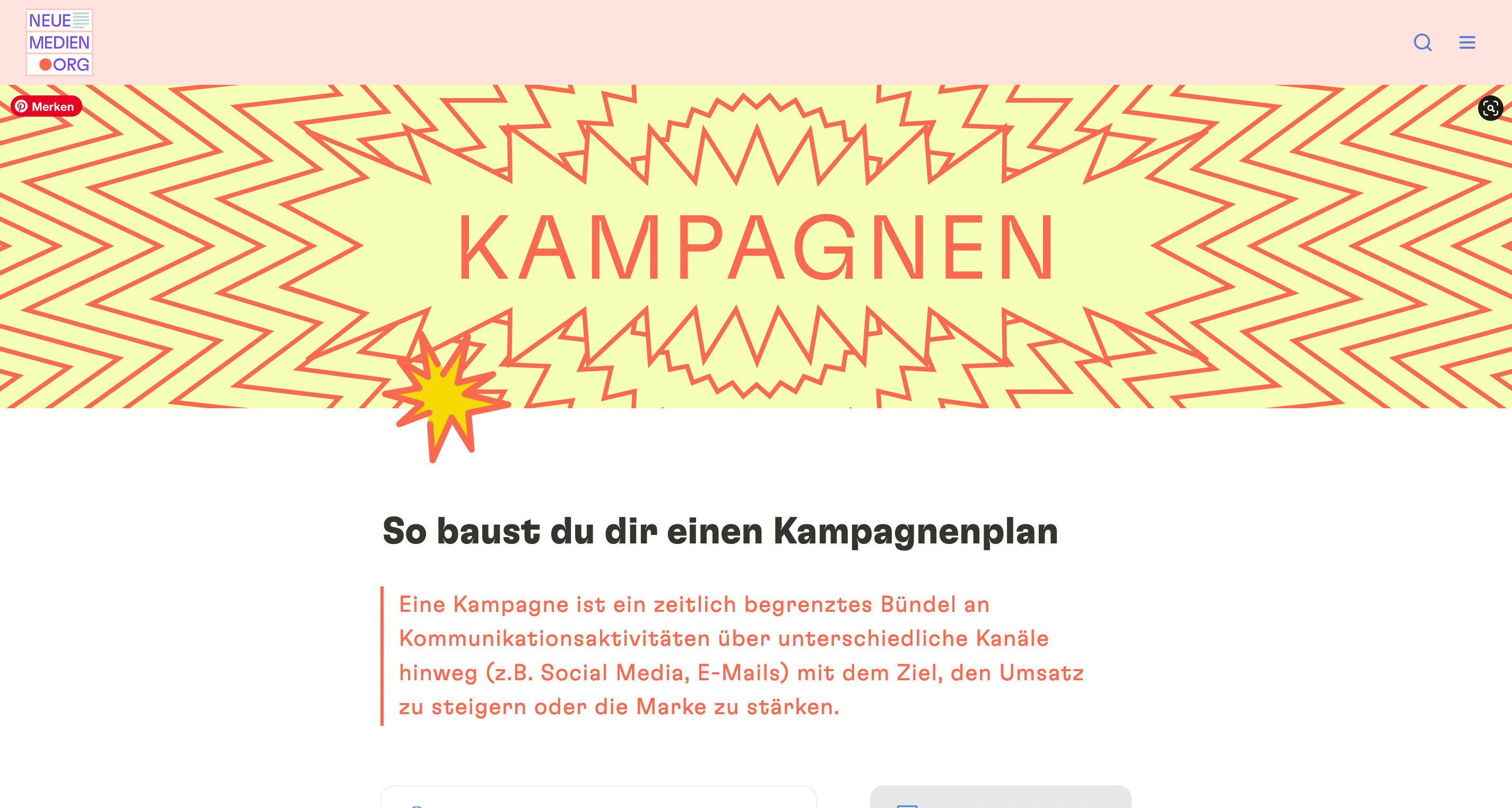 Neue Medien Toolkit für Medienunternehmen › PAGE online