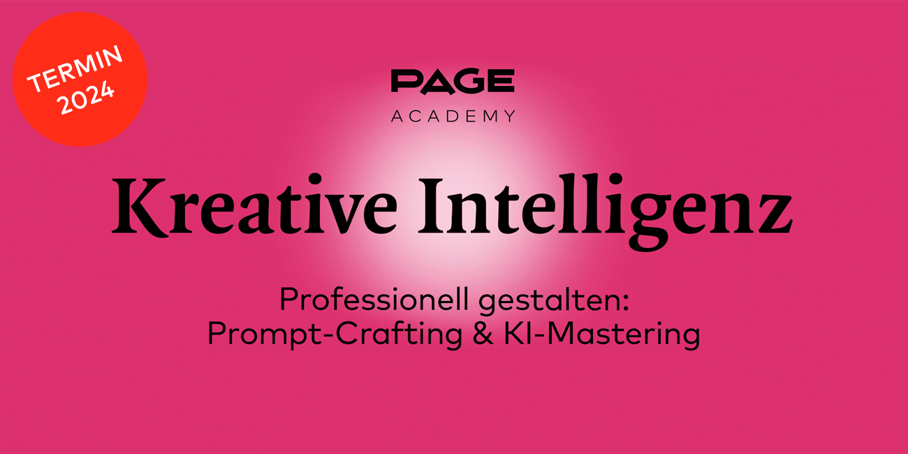 Webinar von PAGE zu Prompt-Crafting & KI-Mastering