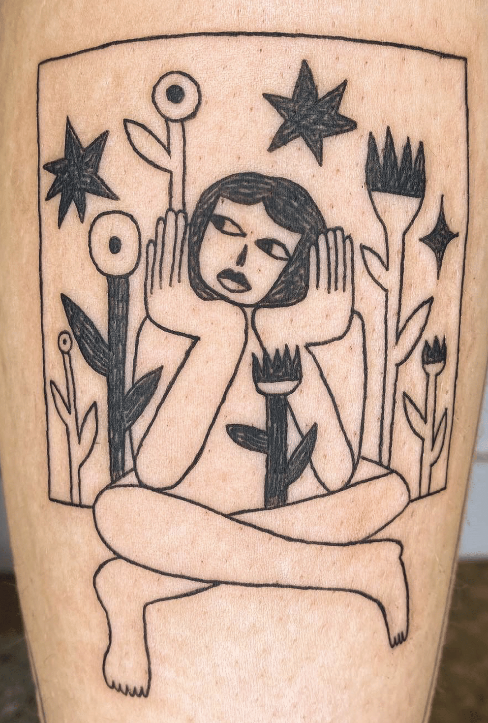 Keekee Kookoo, a Chilean in Berlin, has worked as a set designer and illustrator, but what she really loves is tattooing – and creating finely lined and personal works of art