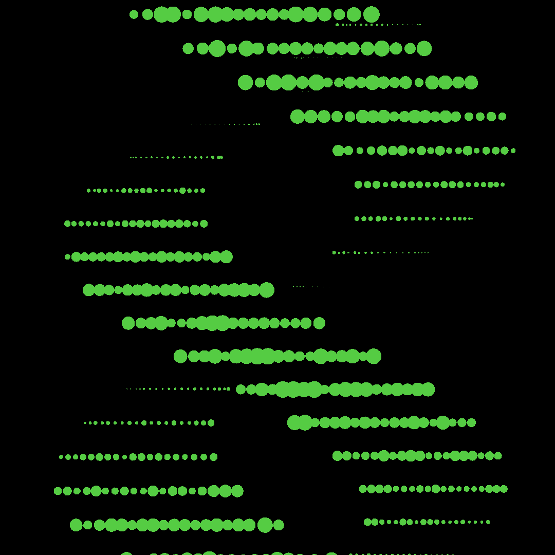 Porträt der Woche Daniel Maarleveld, Genome – Series of 1000 unique gifs generated for the launch of Gno domain’s