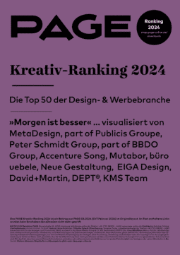 Produkt: PDF-Download: PAGE Kreativ-Ranking 2024