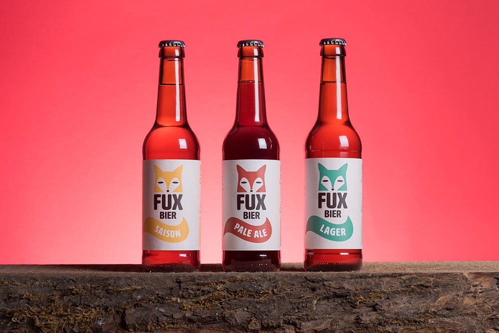 Agenturporträt MüllerValentini, Erscheinungsbild und Produktdesign für FUX Craft Bier