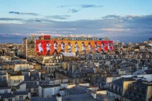 Nike im Centre Pompidou, »Cycloid Piazza« von Raphael Zarka