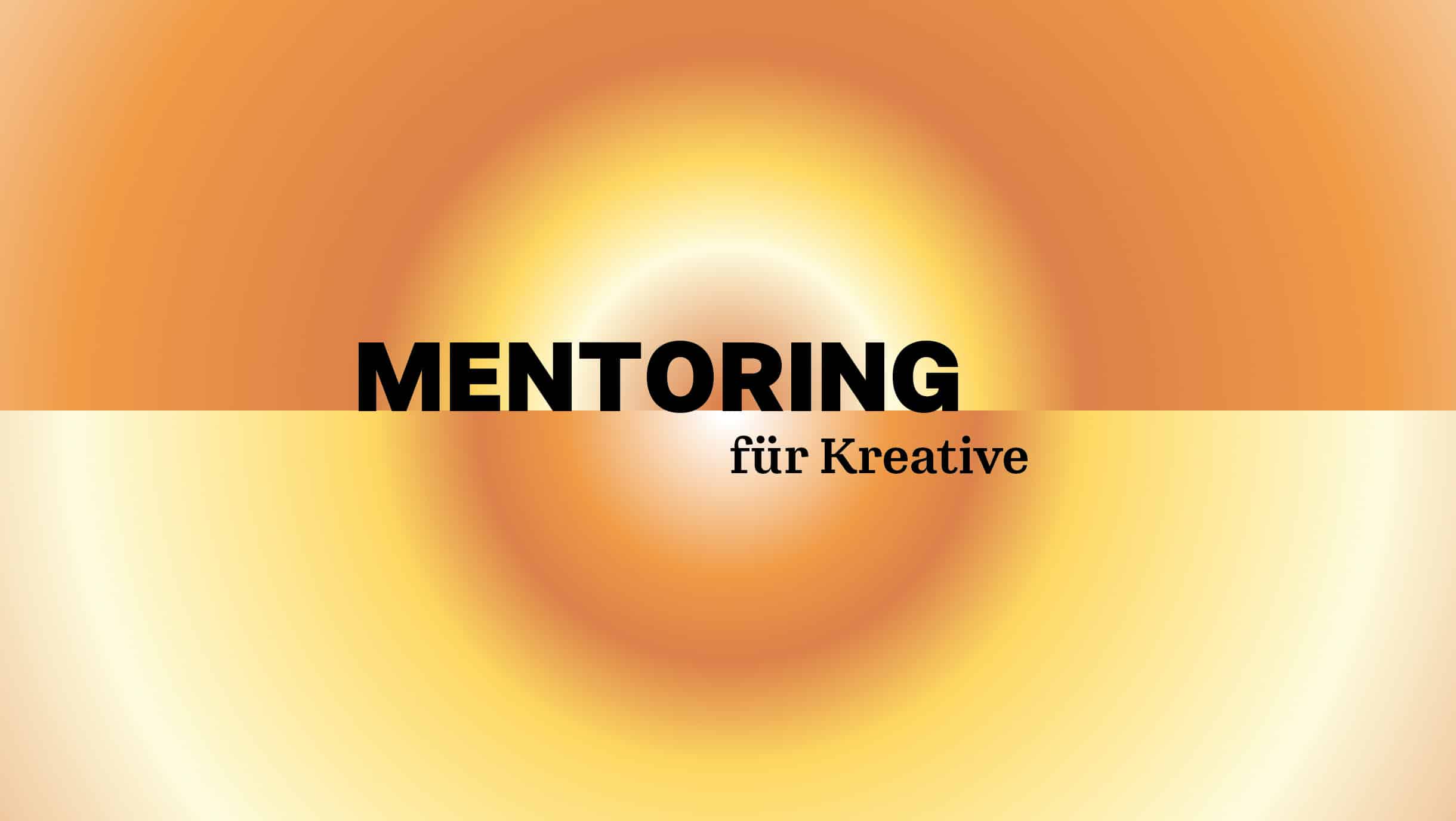 Mentoring-Programme für Kreative