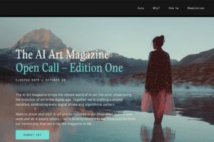 AI Art Mag Website