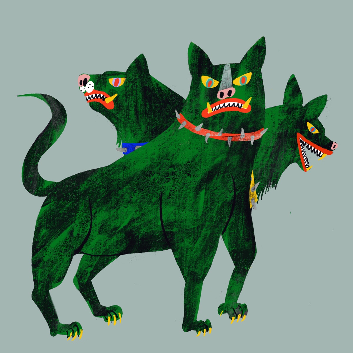 Porträt der Woche curly_mads, Cerberus (character design)