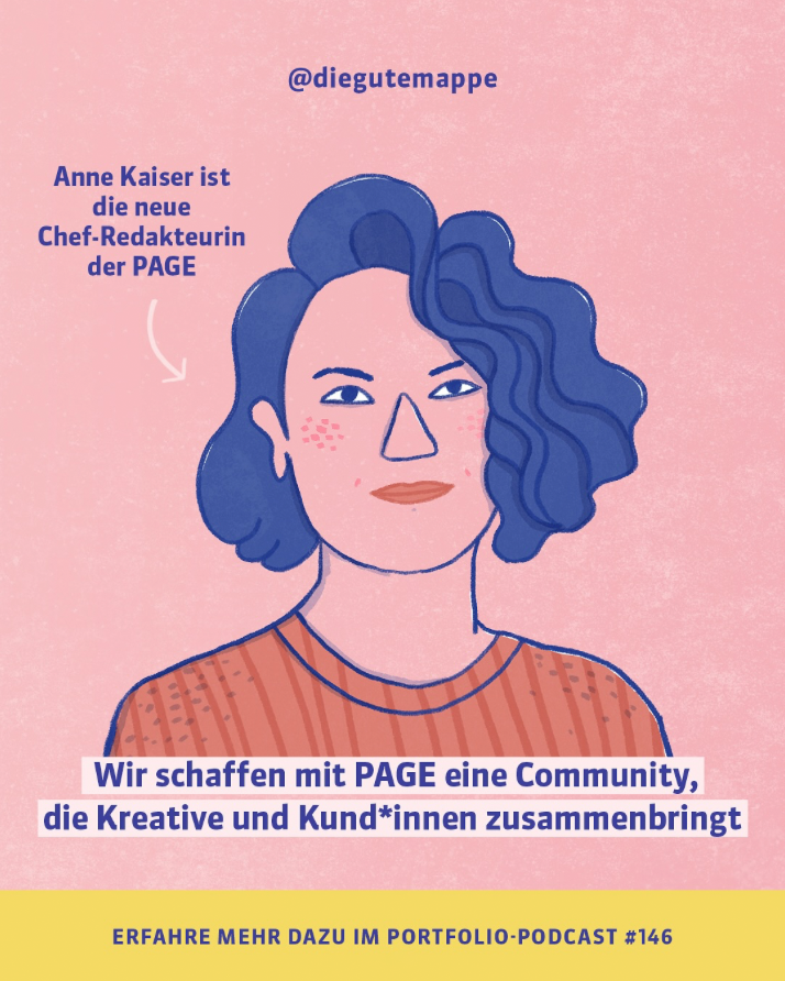 PAGE im Portfolio-Podcast: Community, Positionierung und Trends in der Kreativbranche