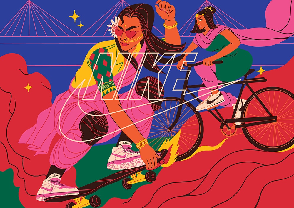 Porträt der Woche: Boomranng, Illustration Nike by You