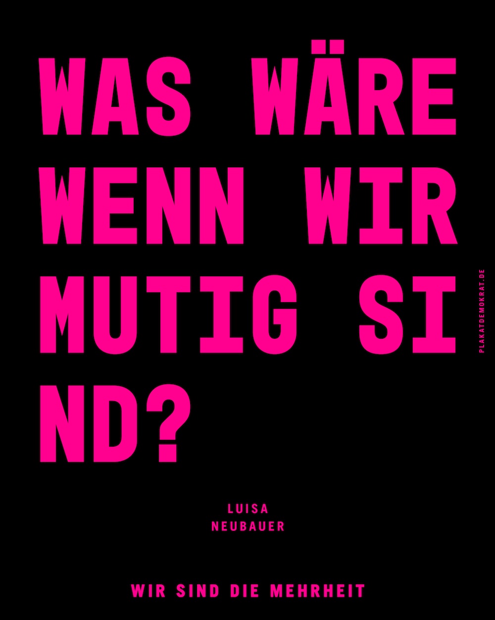 Haltung zeigen als Gestalter: Plakate für die Demokratie