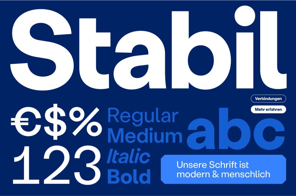 BR*Studio versieht Bauriesen mit starkem neuen Design: Der Font Stabil