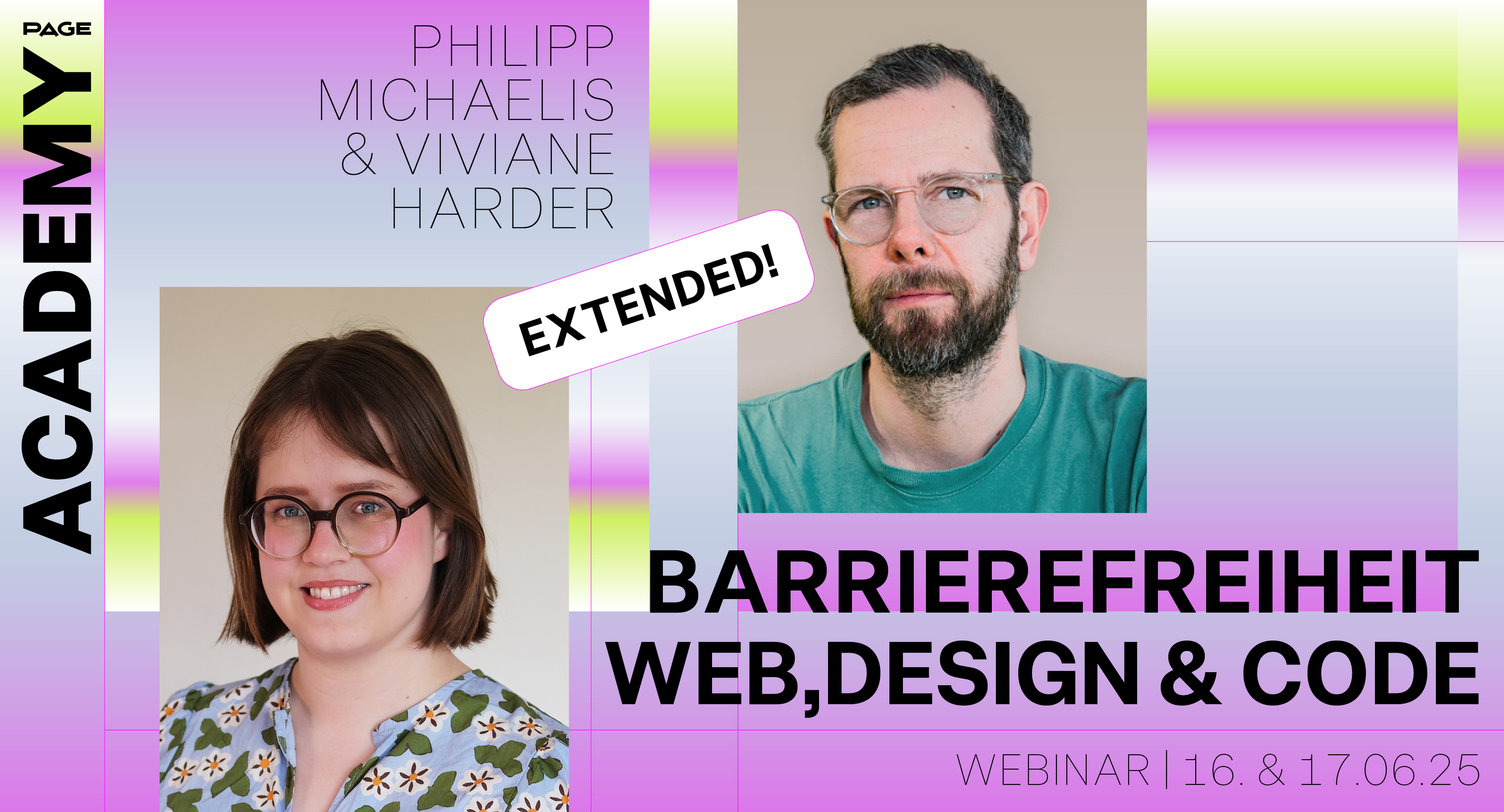 Lernt inklusive Webseiten zu gestalten mit unserem neuen Webinar