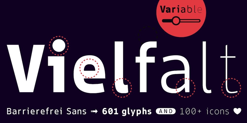Barrierefrei Sans: Neue Schrift mit eigenem Ansatz