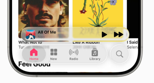 Apple Redesign Luquid Glass Details Tabs