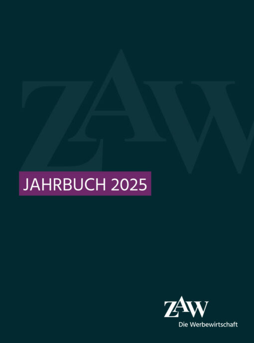 Deckblatt Jahrbuch 2025 ZAW