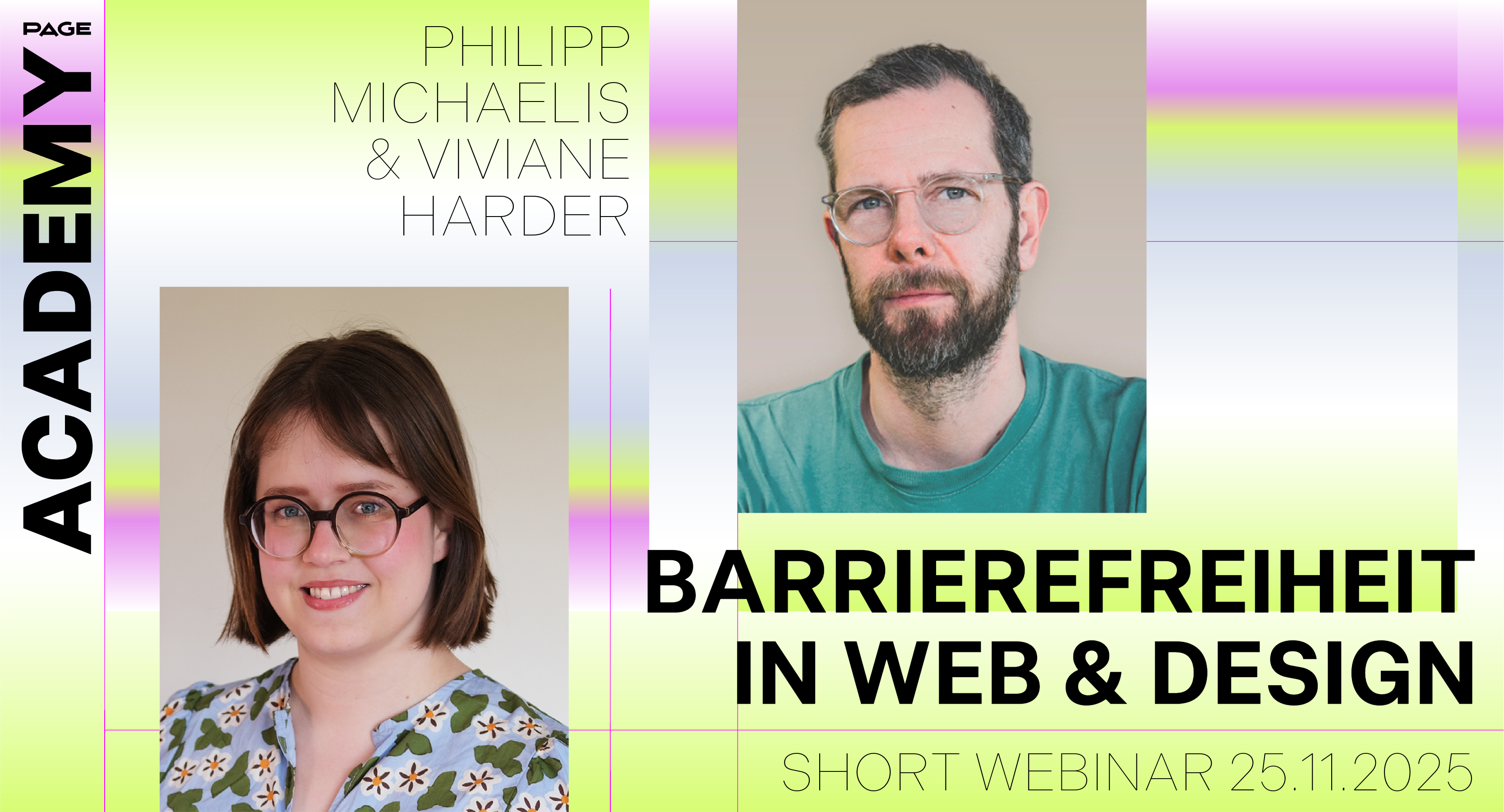 Erhaltet einen Überblick über das neue BFSG und lernt, wie ihr Webseiten inklusiv, nutzerfreundlich und gesetzeskonform gestaltet