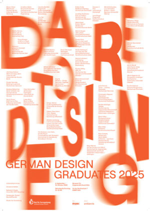 German Design Graduates Ausstellung MAKK Plakat