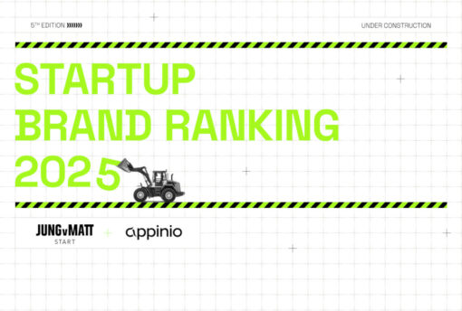 Titelblatt Startup Brand Ranking 2025