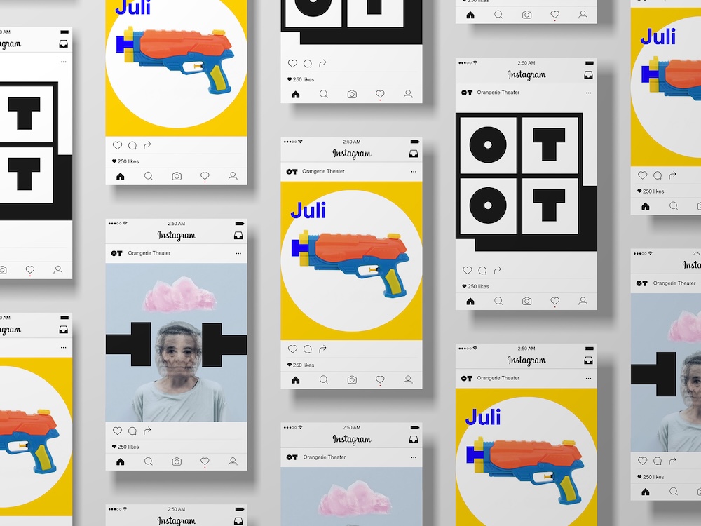 Barrierefreies Rebranding des Orangerie Theater: Social Media Auftritt