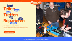 Screenshot vom Kreisler Projekt
